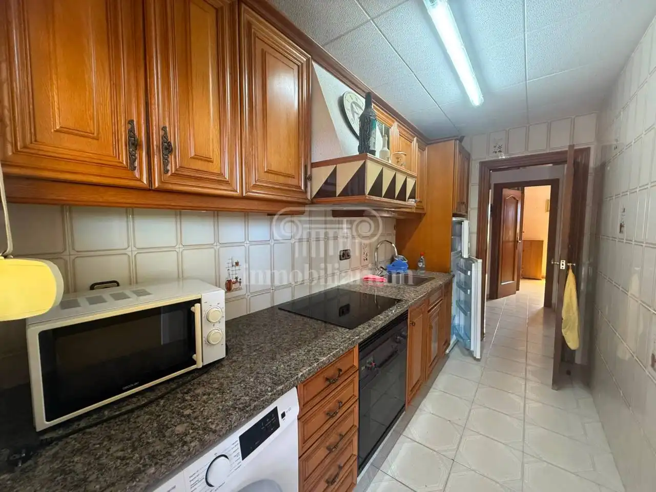 Kitchen of Flat for sale in Lloret de Mar  with Terrace, Furnished and Community pool