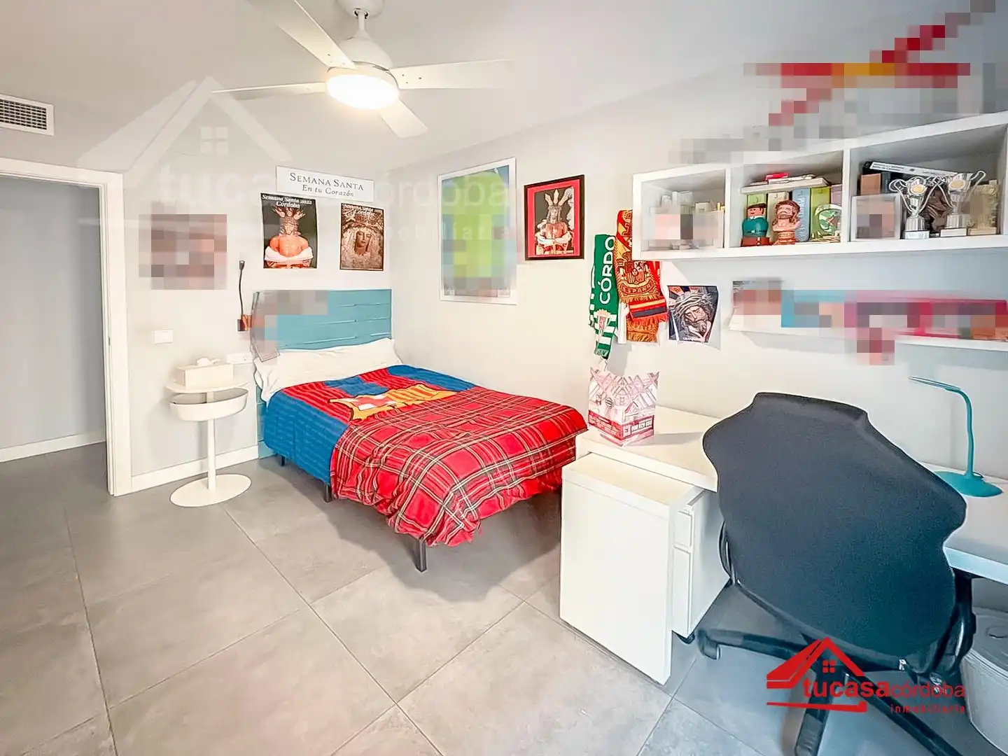 Bedroom of Flat for sale in Córdoba  with Air Conditioner and Terrace