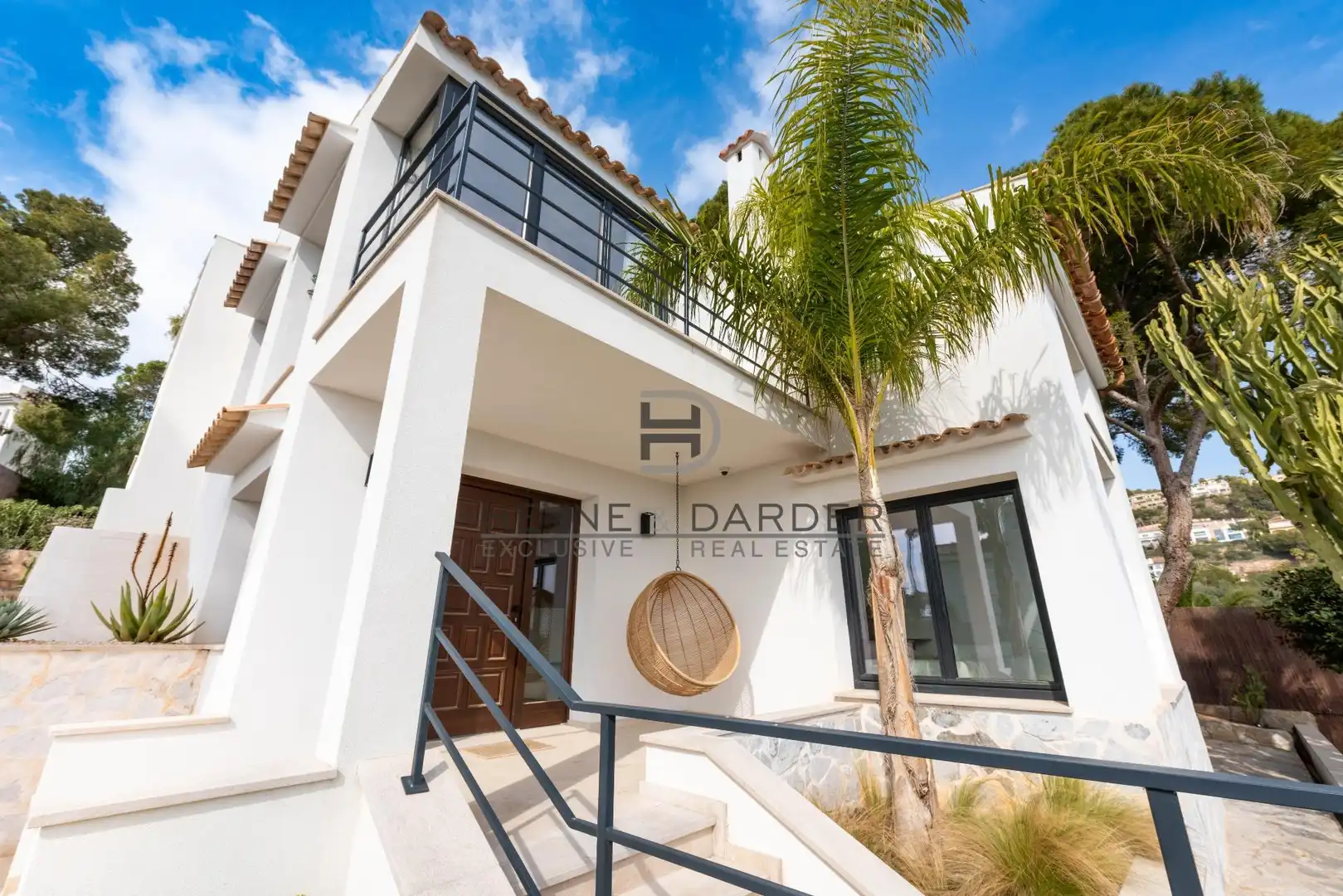 Vista exterior de Casa o chalet en venta en Calvià con Aire acondicionado, Jardín privado y Piscina