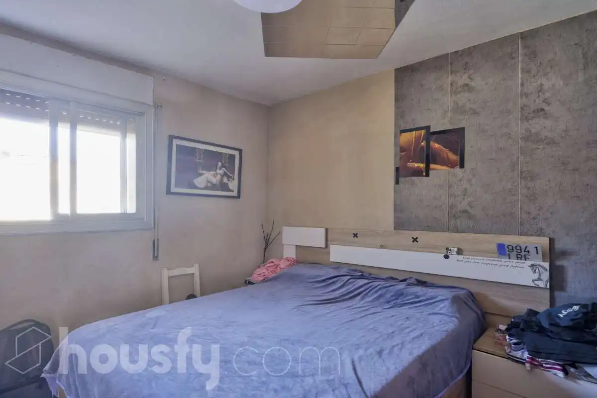 Schlafzimmer von Wohnung zum Verkauf in Barcelona mit Klimaanlage, Terrasse und Balkon
