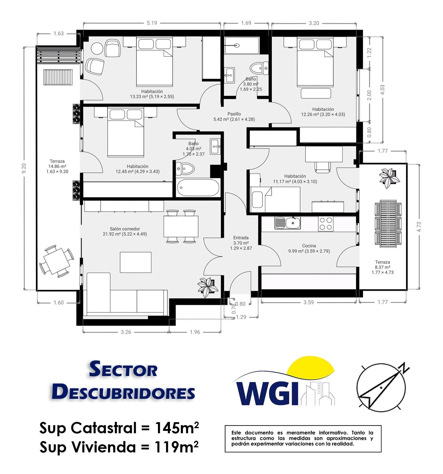 Flat for sale in Tres Cantos  with Air Conditioner, Heating and Parquet flooring