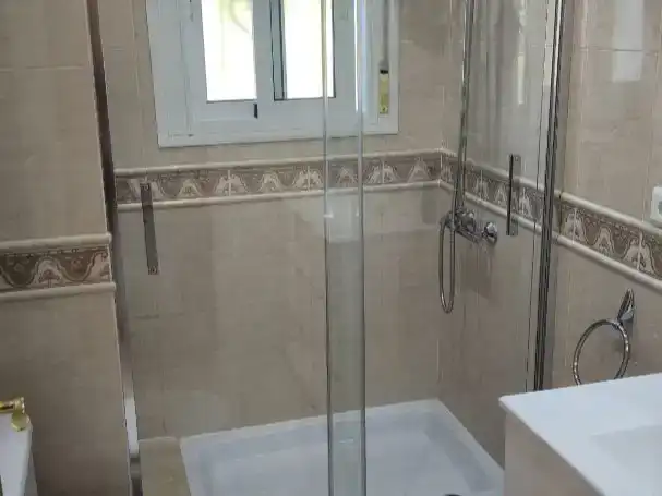 Bathroom of Flat for sale in Vélez-Málaga  with Air Conditioner, Private garden and Storage room