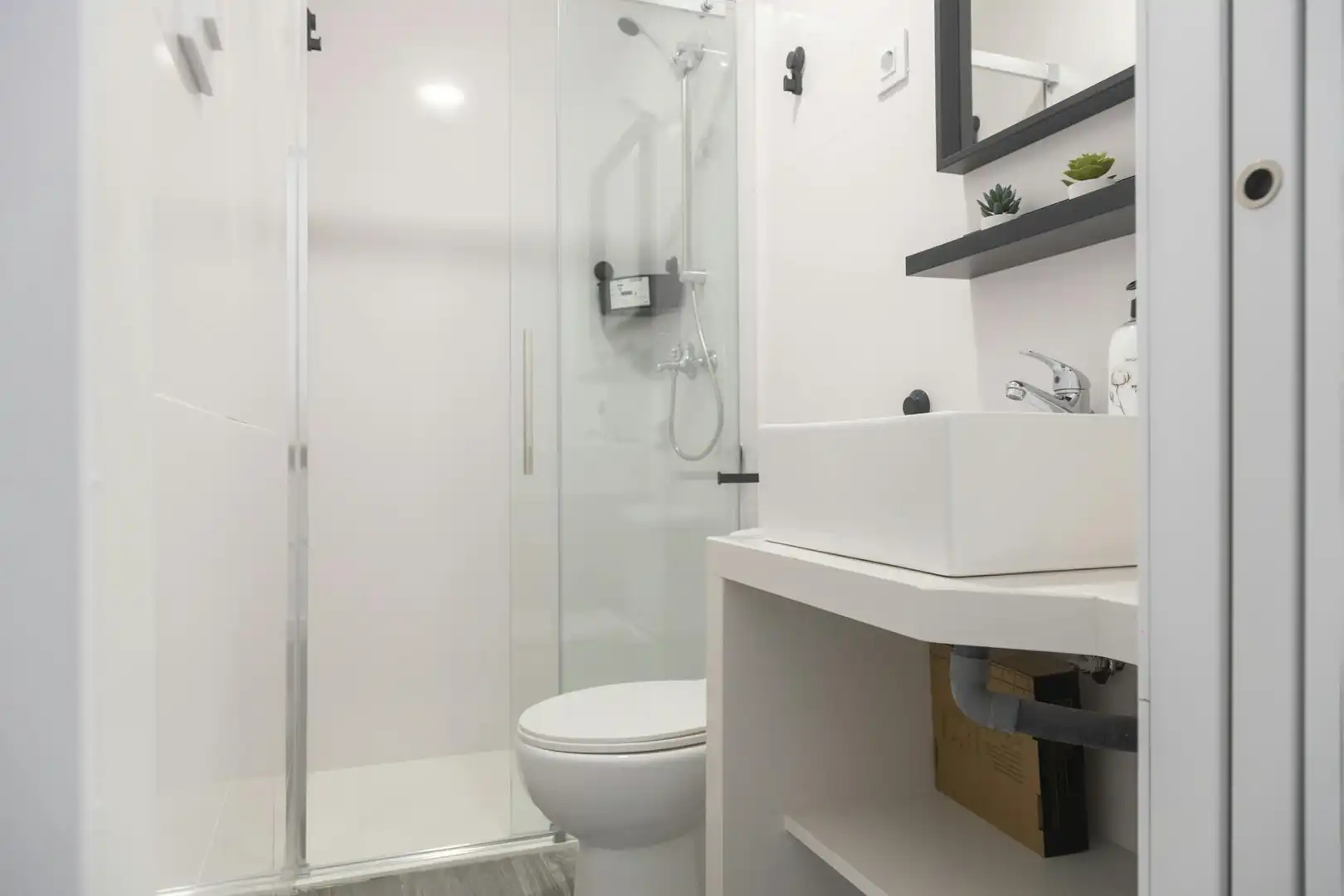 Baño de Piso de alquiler en Madrid con Aire acondicionado, Calefacción y Amueblado