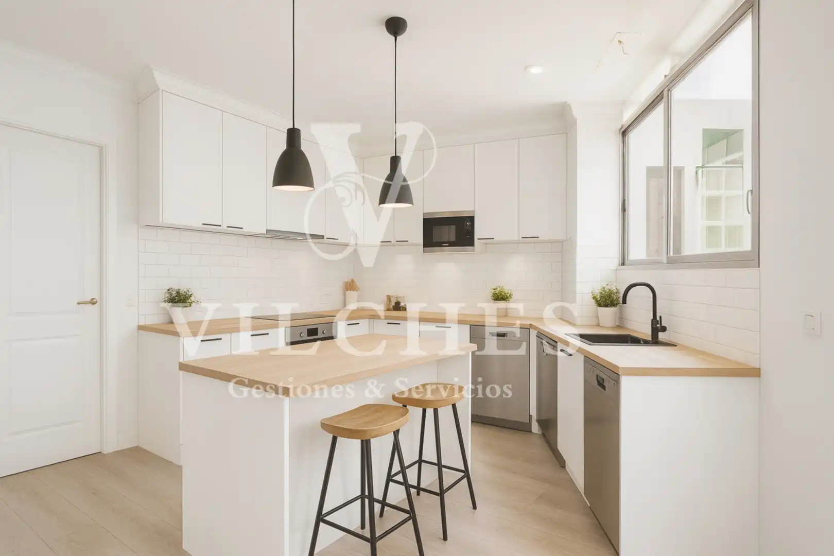 Kitchen of Flat for sale in Gáldar  with Terrace and Balcony