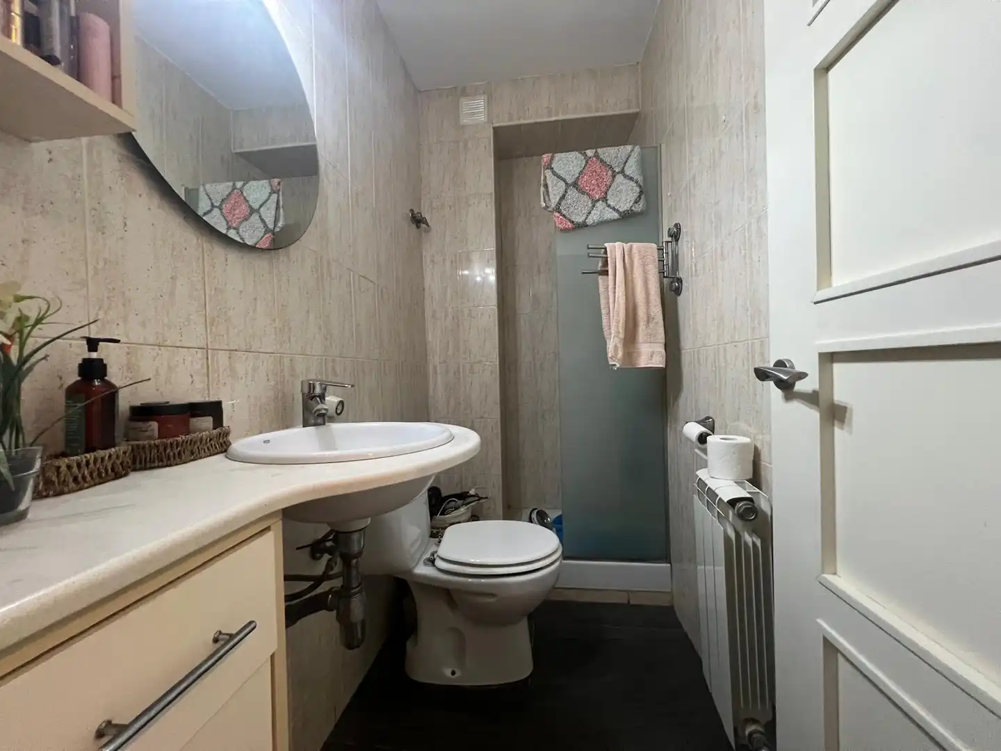 Baño de Casa adosada en venta en Sant Martí de Tous con Calefacción, Trastero y Horno