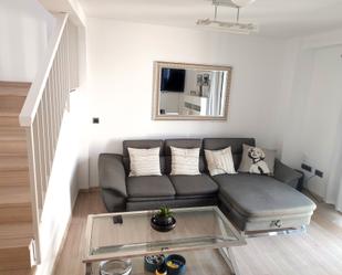 Living room of Attic for sale in Málaga Capital  with Air Conditioner, Terrace and Furnished