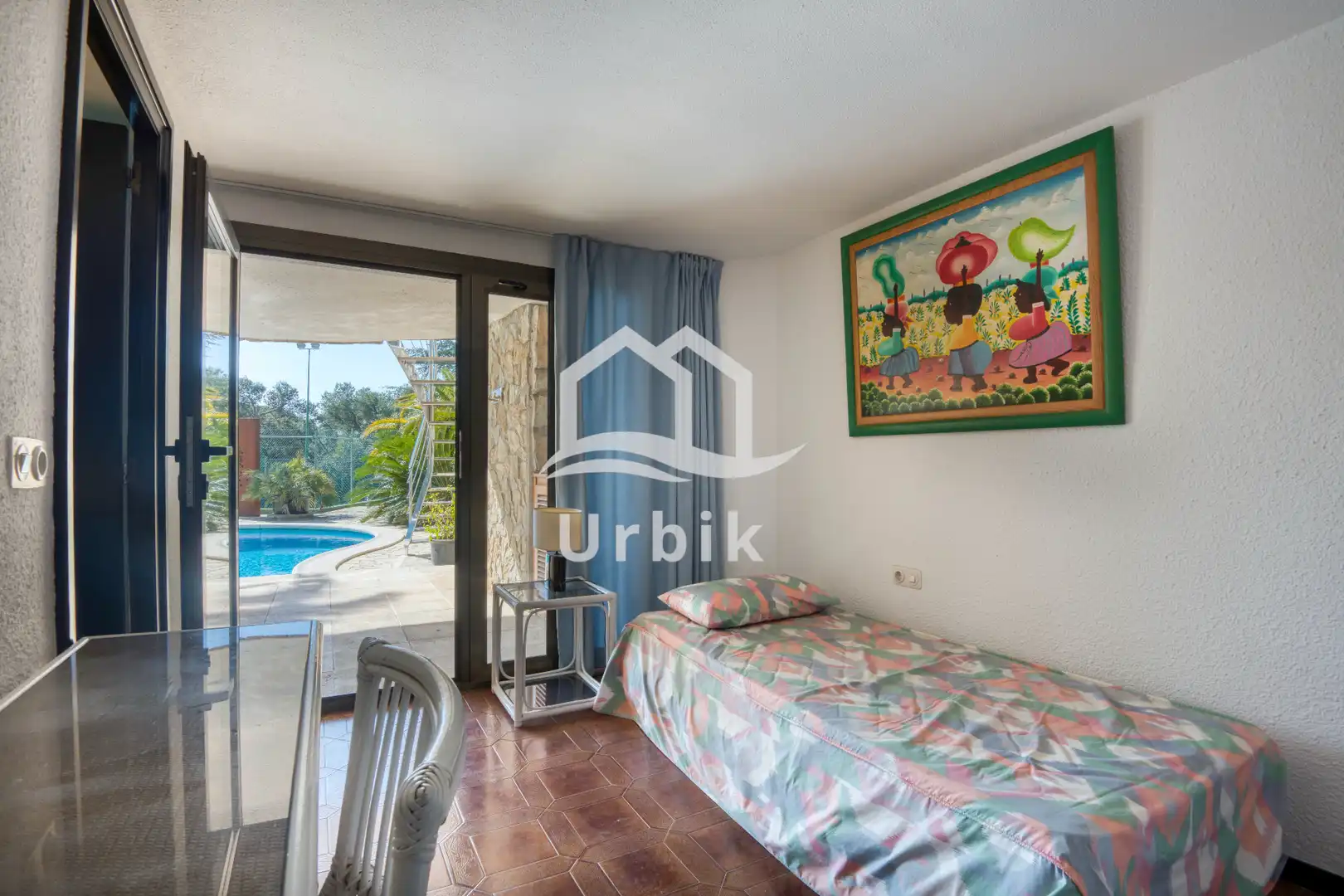 Bedroom of Houses for sale in Castell d'Aro, Platja d'Aro i s'Agaró  with Air Conditioner, Private garden and Terrace