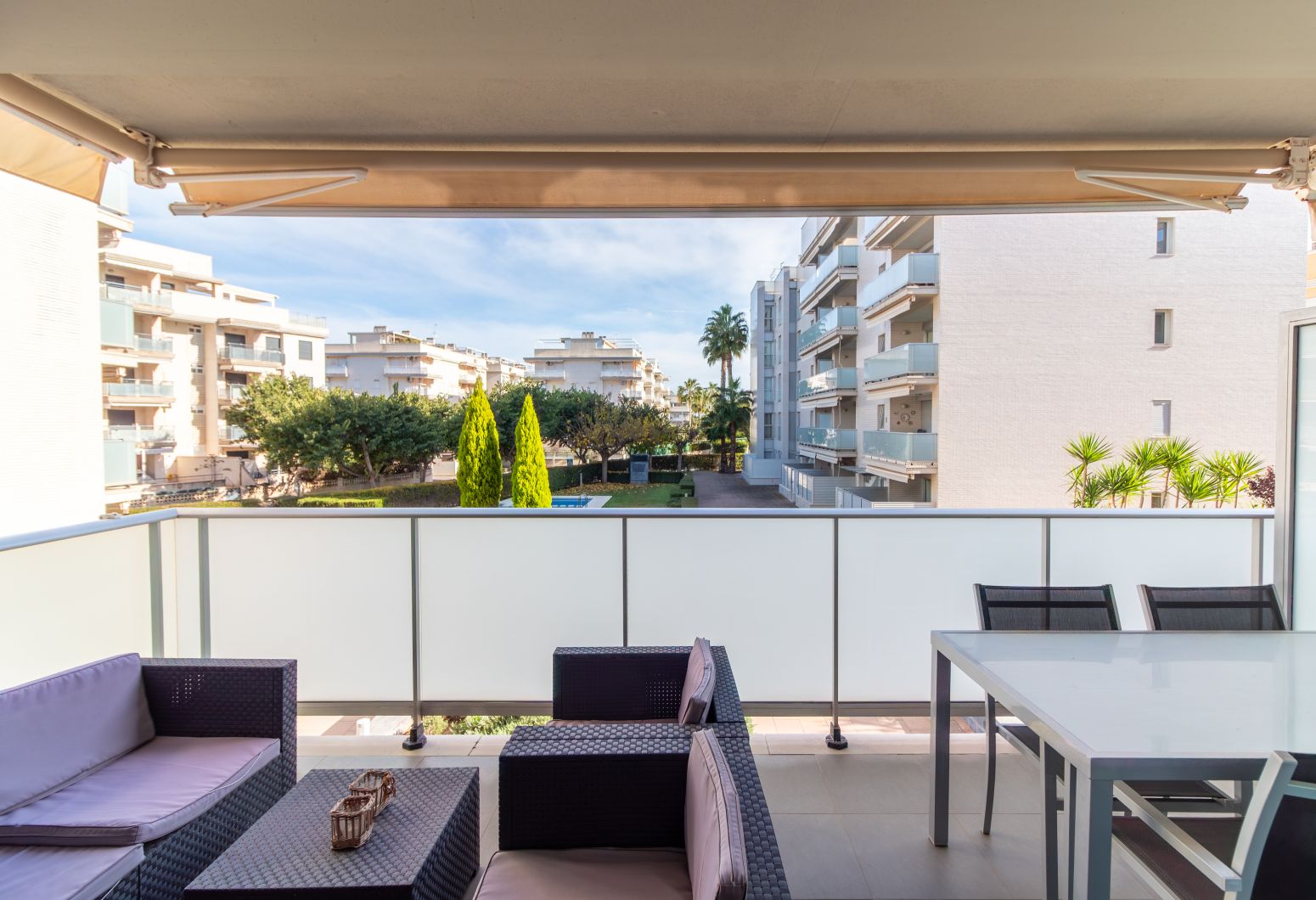 Terrace of Flat for sale in Canet d'En Berenguer  with Air Conditioner, Heating and Private garden