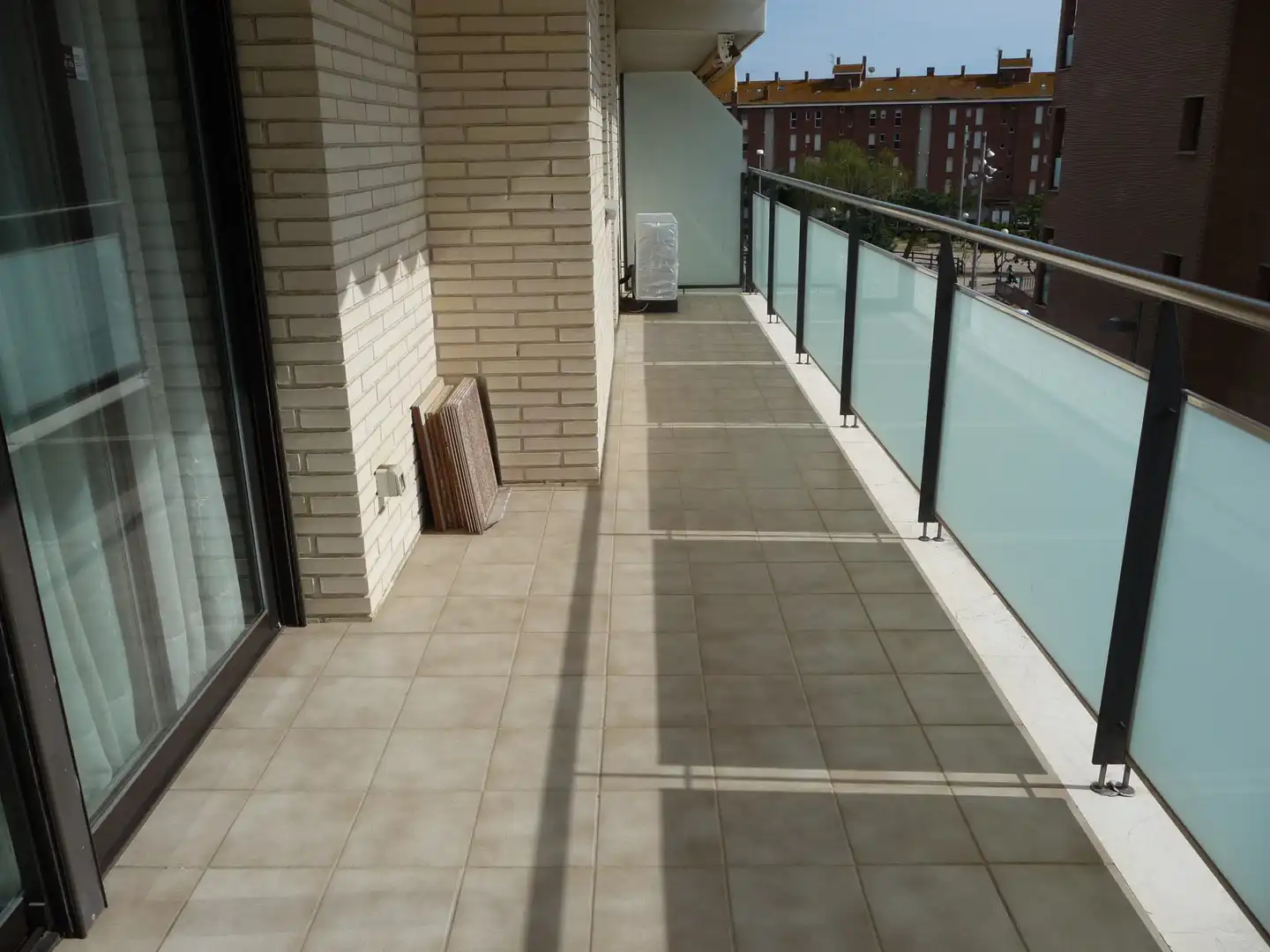 Terrasse von Wohnungen zum Verkauf in Lloret de Mar mit Klimaanlage, Heizung und Terrasse