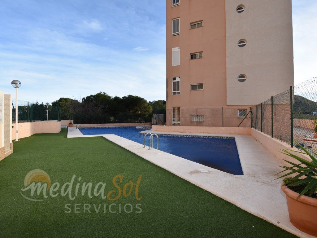Swimming pool of Apartment for sale in Cartagena  with Air Conditioner, Terrace and Furnished