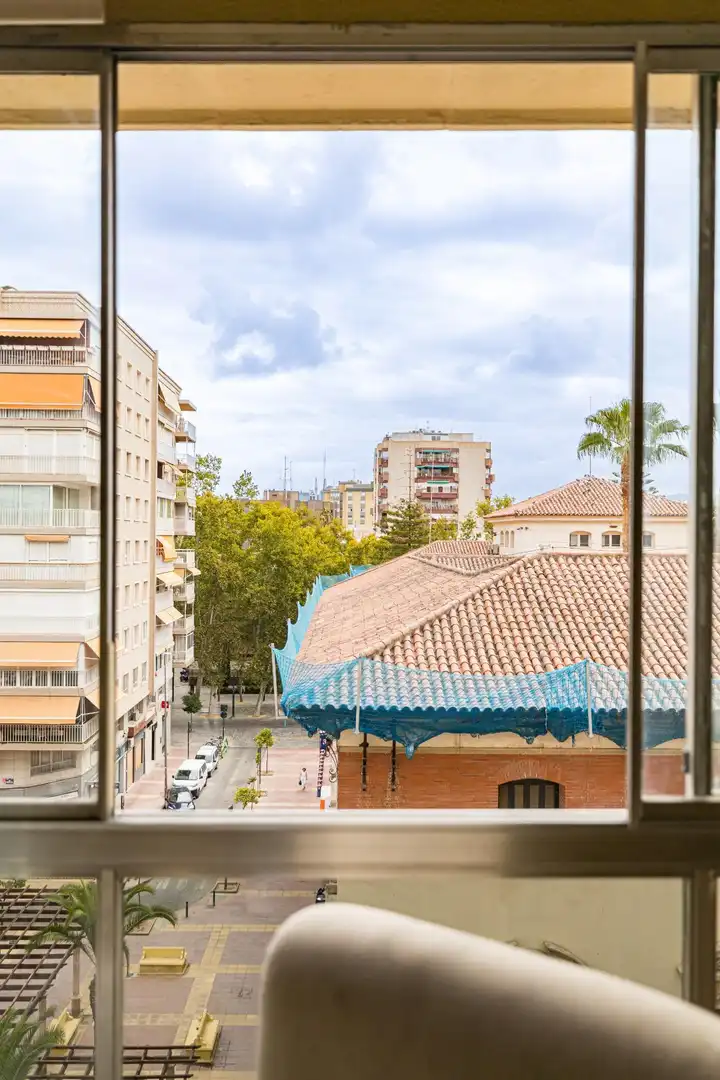 Vista exterior de Piso en venta en Murcia con Parquet