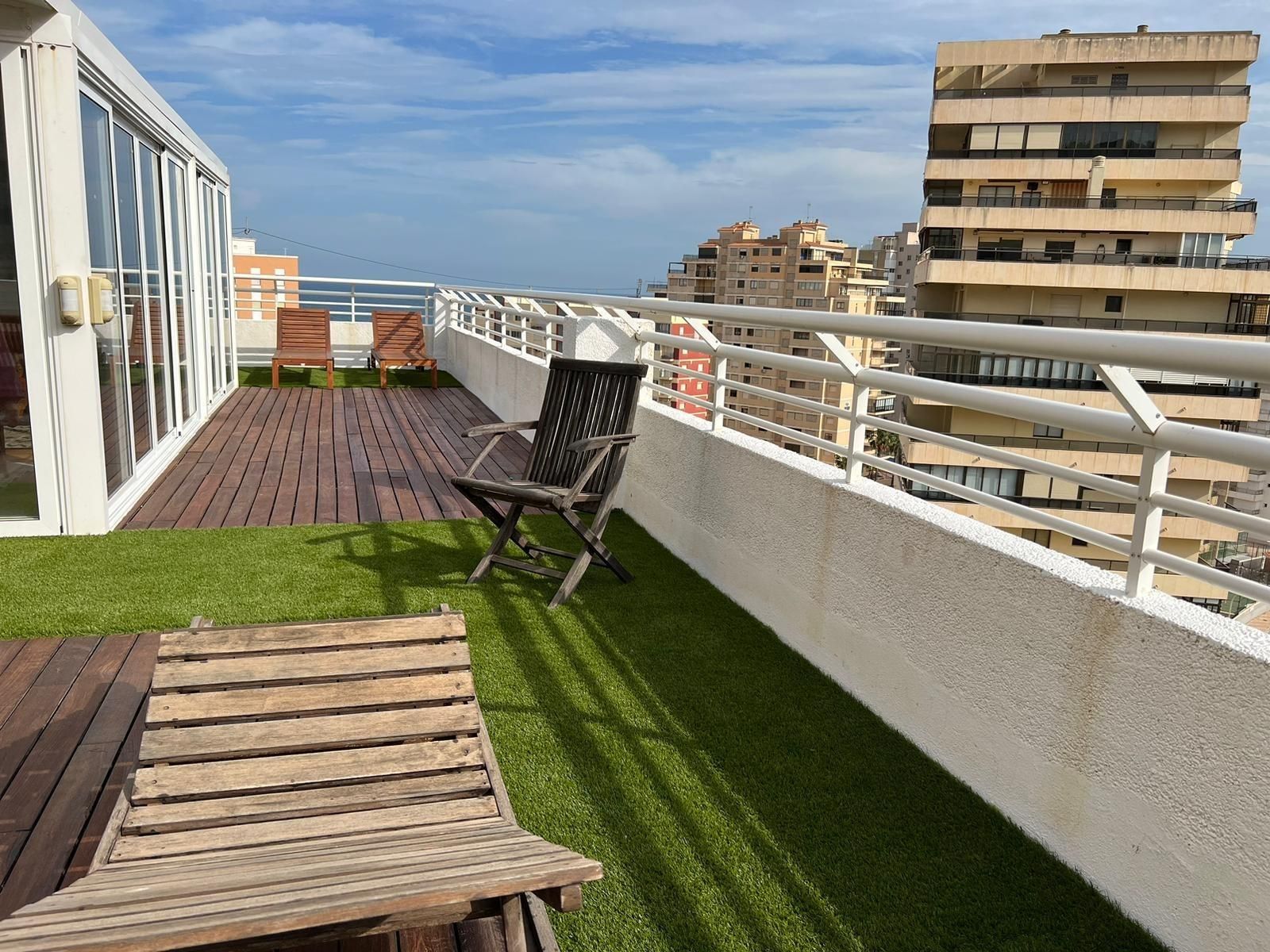 Terrassa de Àtic de lloguer en Cullera amb Jardí privat, Terrassa i Balcó