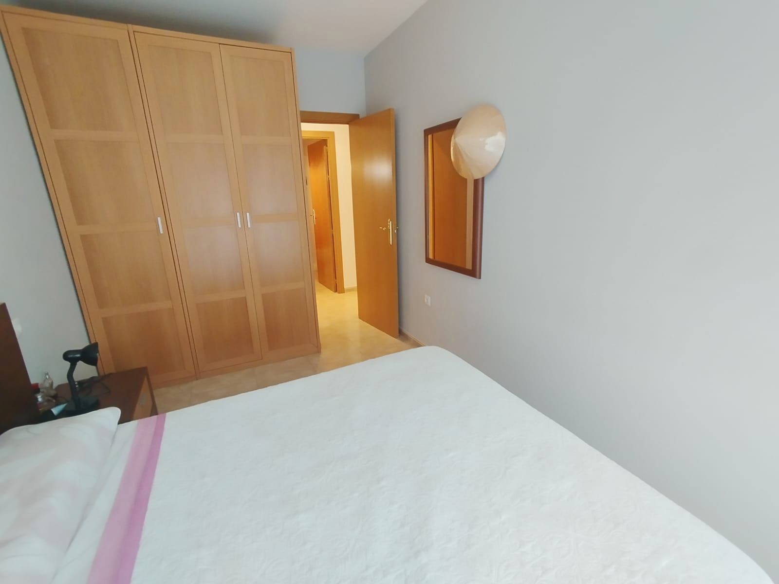 Bedroom of Flat for sale in La Ràpita  with Air Conditioner, Furnished and Oven
