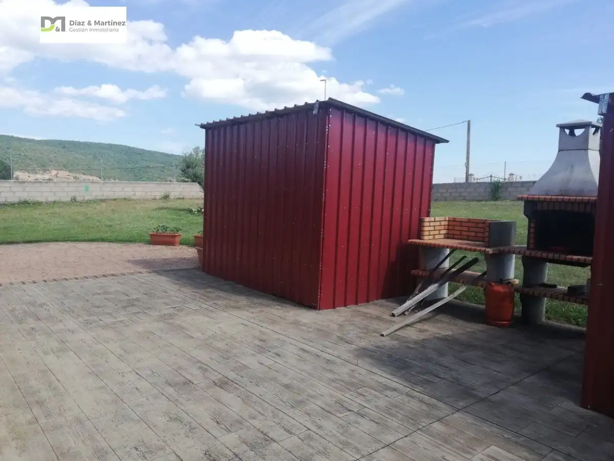 Jardín de Casa o chalet en venta en Santa Colomba de Curueño con Jardín privado, Parquet y Terraza