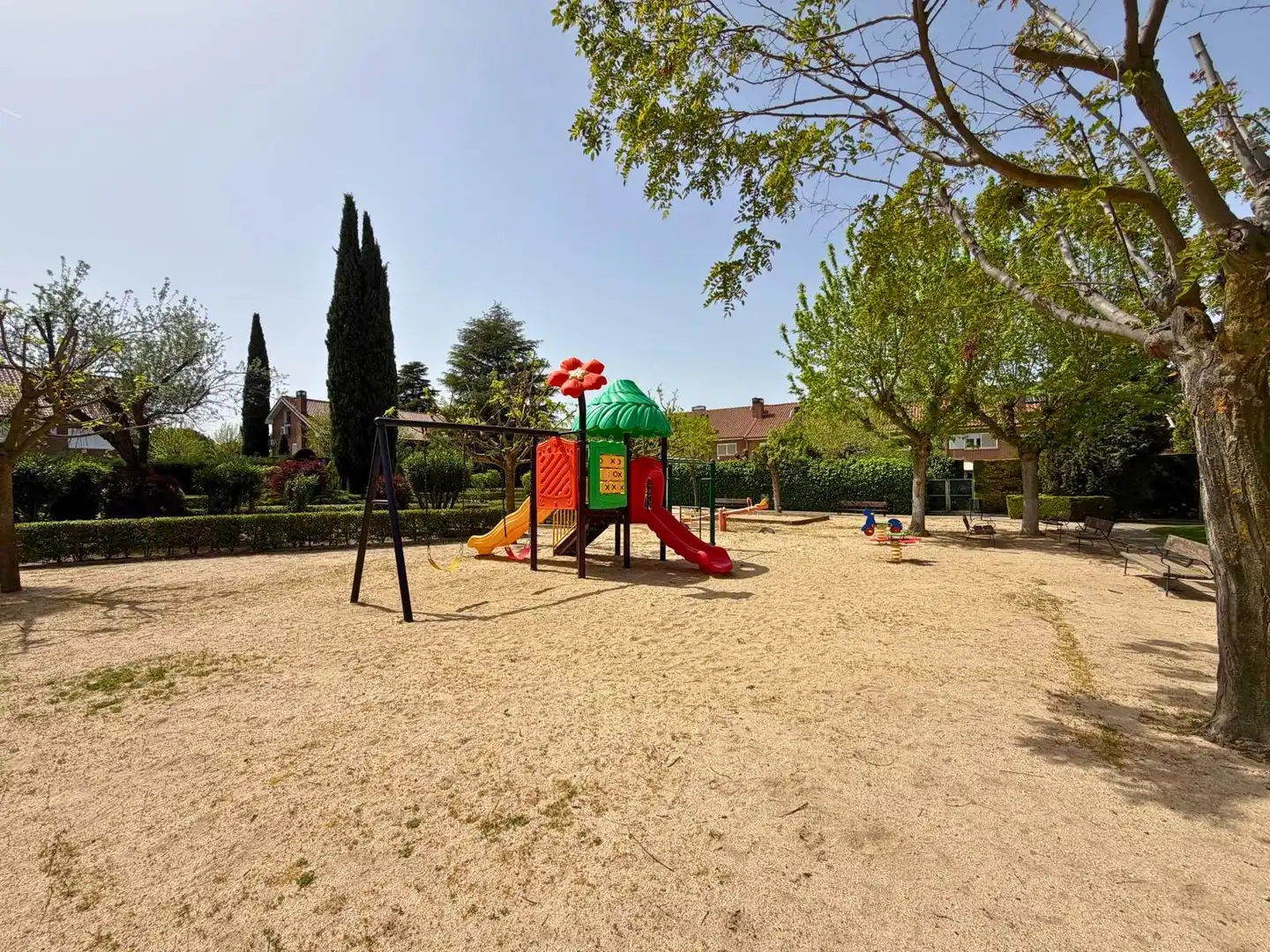 Jardín de Casa o chalet en venta en Rivas-Vaciamadrid con Aire acondicionado, Calefacción y Jardín privado