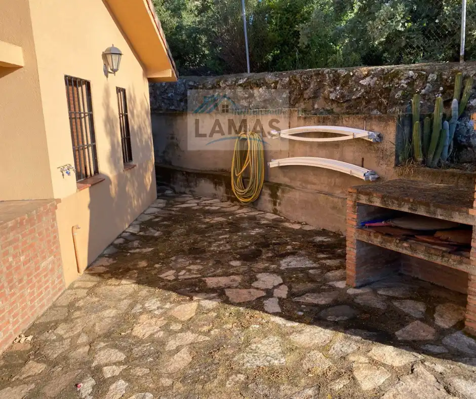 Jardín de Finca rústica en venta en Valverde de la Vera con Jardín privado, Terraza y Piscina