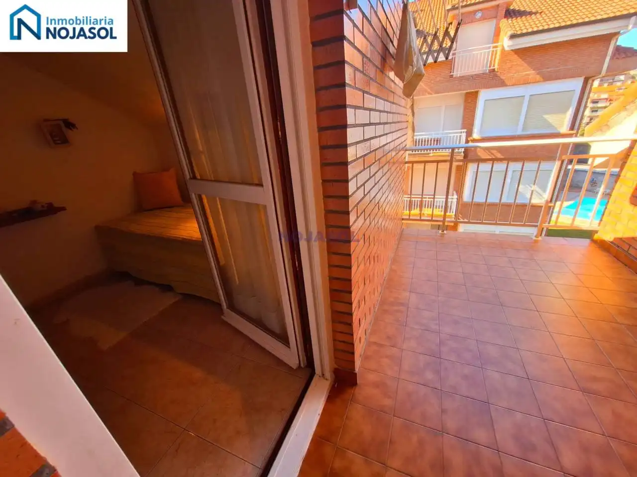 Terrassa de Apartament en venda en Noja amb Calefacció, Terrassa i Moblat