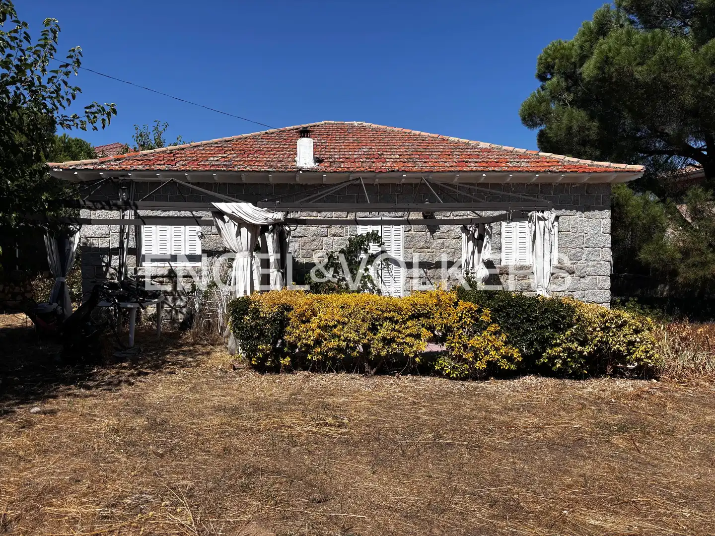 Vista exterior de Casa o xalet en venda en Galapagar amb Calefacció i Jardí privat