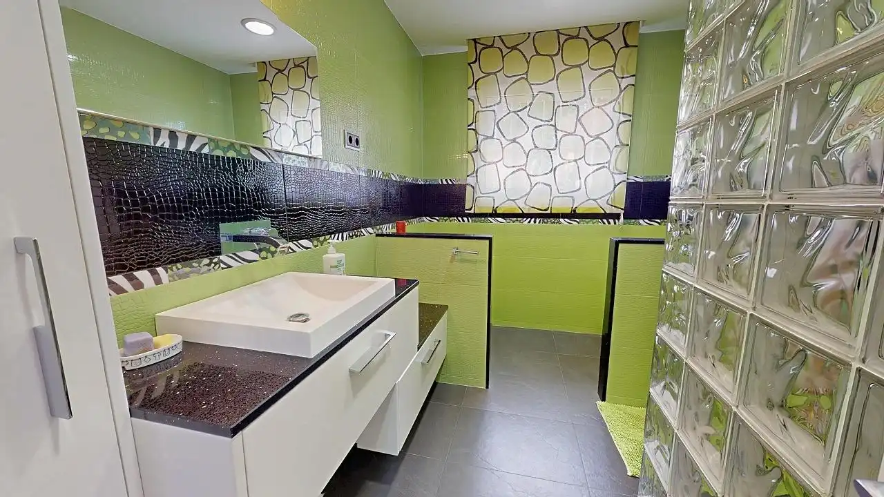 Baño de Casa o chalet en venta en Caldes de Montbui con Aire acondicionado, Calefacción y Jardín privado