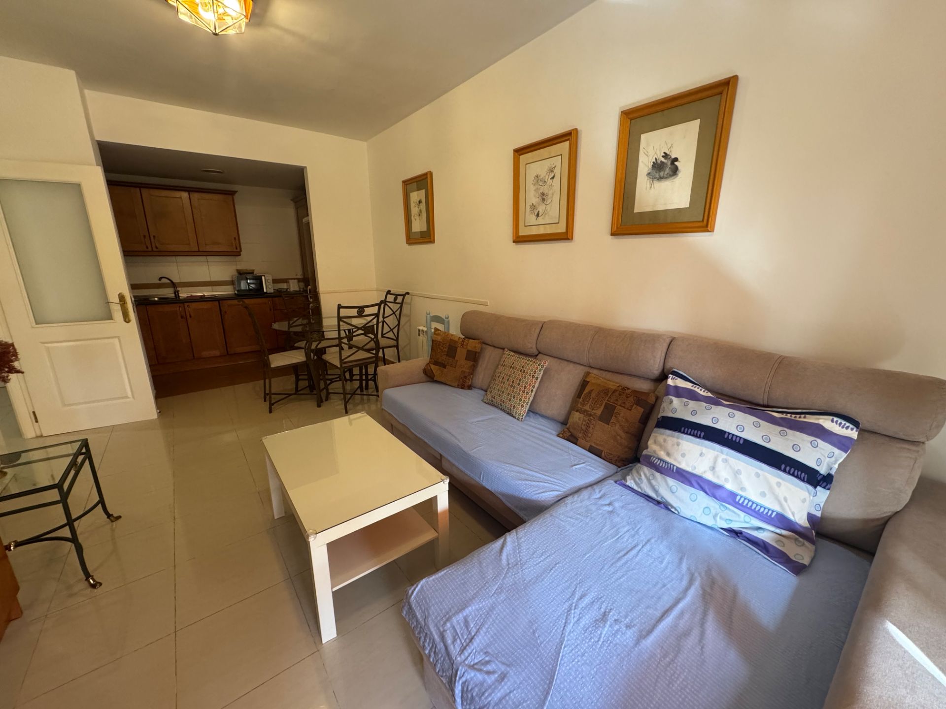 Living room of Apartment to rent in Fuengirola  with Air Conditioner, Heating and Terrace