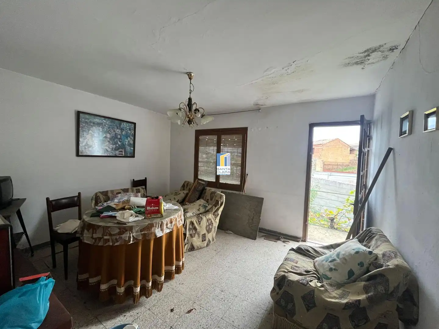 Sala de estar de Finca rústica en venta en Tábara con Jardín privado