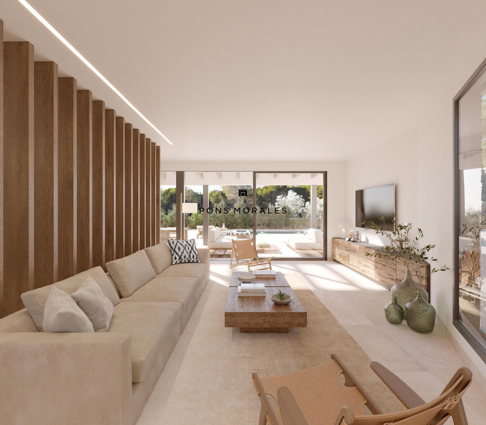 Living room of House or chalet for sale in Ciutadella de Menorca  with Air Conditioner, Heating and Storage room