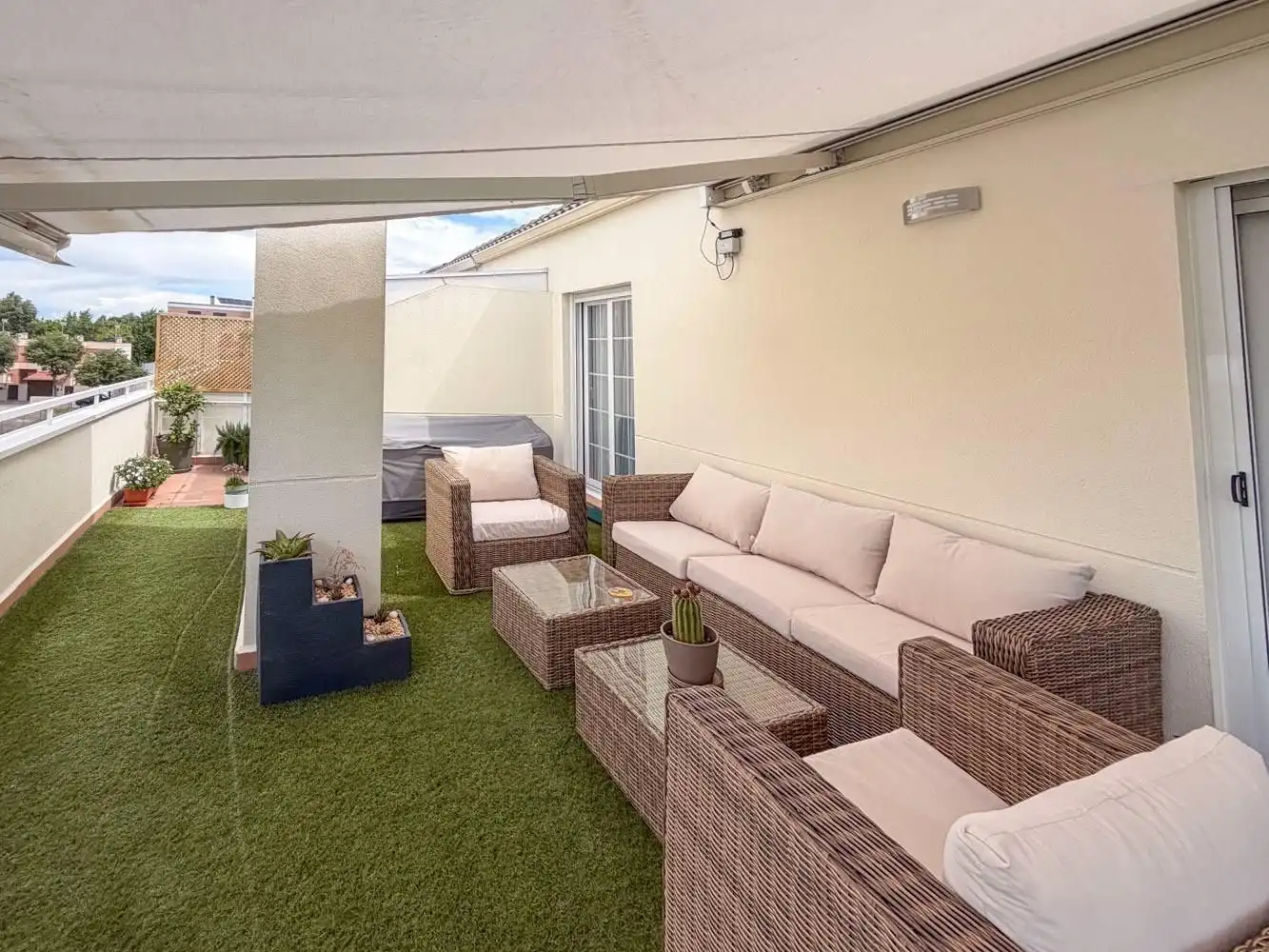 Terrasse von Dachboden zum Verkauf in Illescas mit Klimaanlage, Heizung und Terrasse