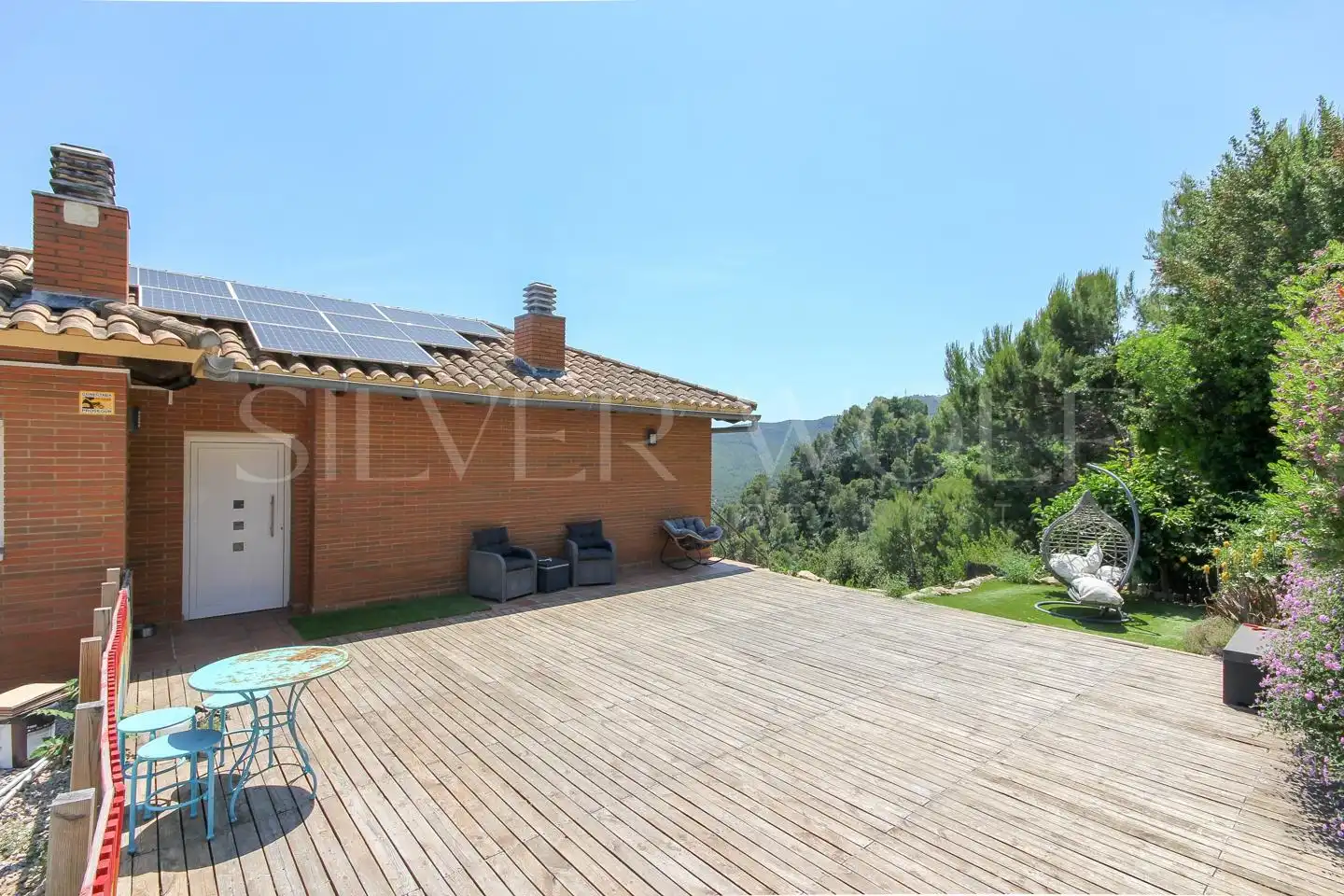 Terraza de Casa o chalet en venta en Vallirana con Aire acondicionado, Calefacción y Jardín privado