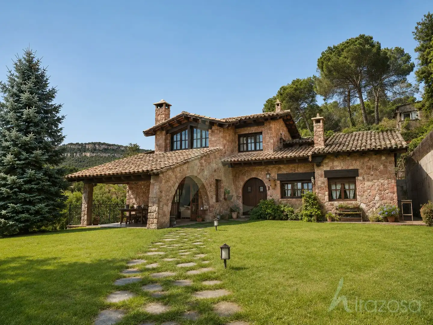 Vista exterior de Casa o chalet en venta en Aiguafreda con Aire acondicionado, Calefacción y Terraza