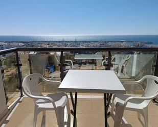 Terrace of Apartment to rent in Benalmádena  with Air Conditioner, Terrace and Swimming Pool