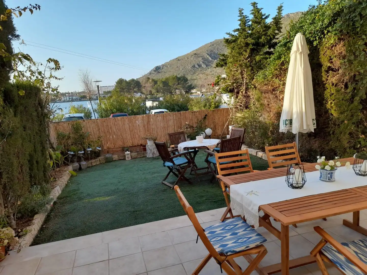 Terraza de Dúplex en venta en Alcúdia con Aire acondicionado, Calefacción y Jardín privado