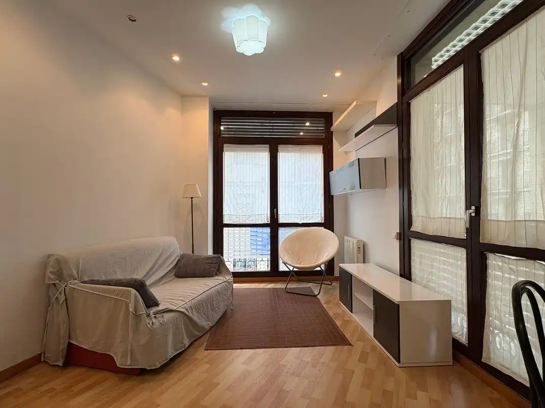 Sala de estar de Piso en venta en Donostia - San Sebastián  con Calefacción