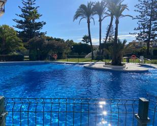 Swimming pool of Apartment to rent in Marbella  with Air Conditioner and Terrace