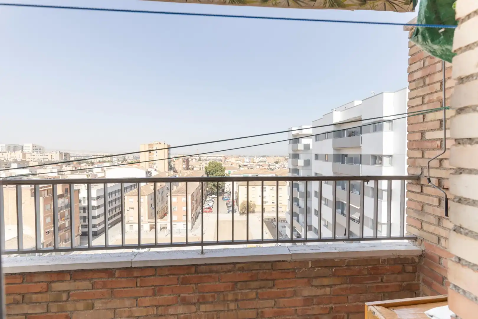 Balcony of Flat for sale in Granada