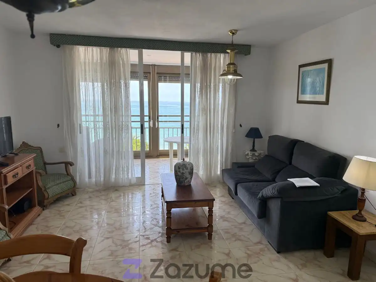 Wohnzimmer von Wohnung zur Miete in Alicante / Alacant mit Klimaanlage, Terrasse und Möbliert