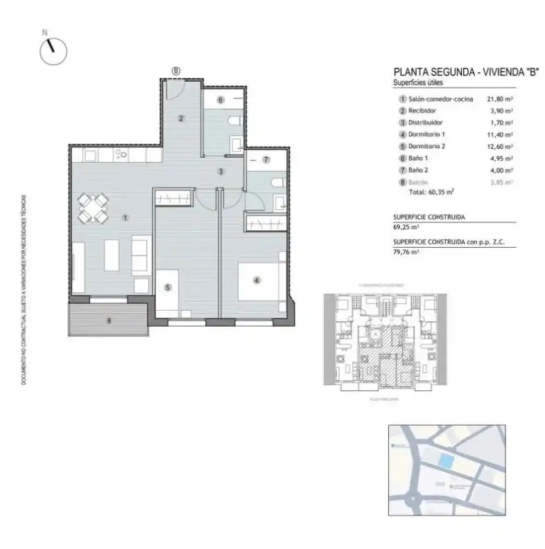 Appartement compact avec terrasse à vendre à Puerto de Mazarrón, imagen 10
