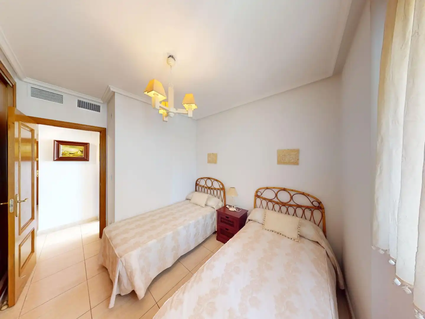Schlafzimmer von Wohnung zum Verkauf in Alicante / Alacant mit Klimaanlage, Heizung und Terrasse