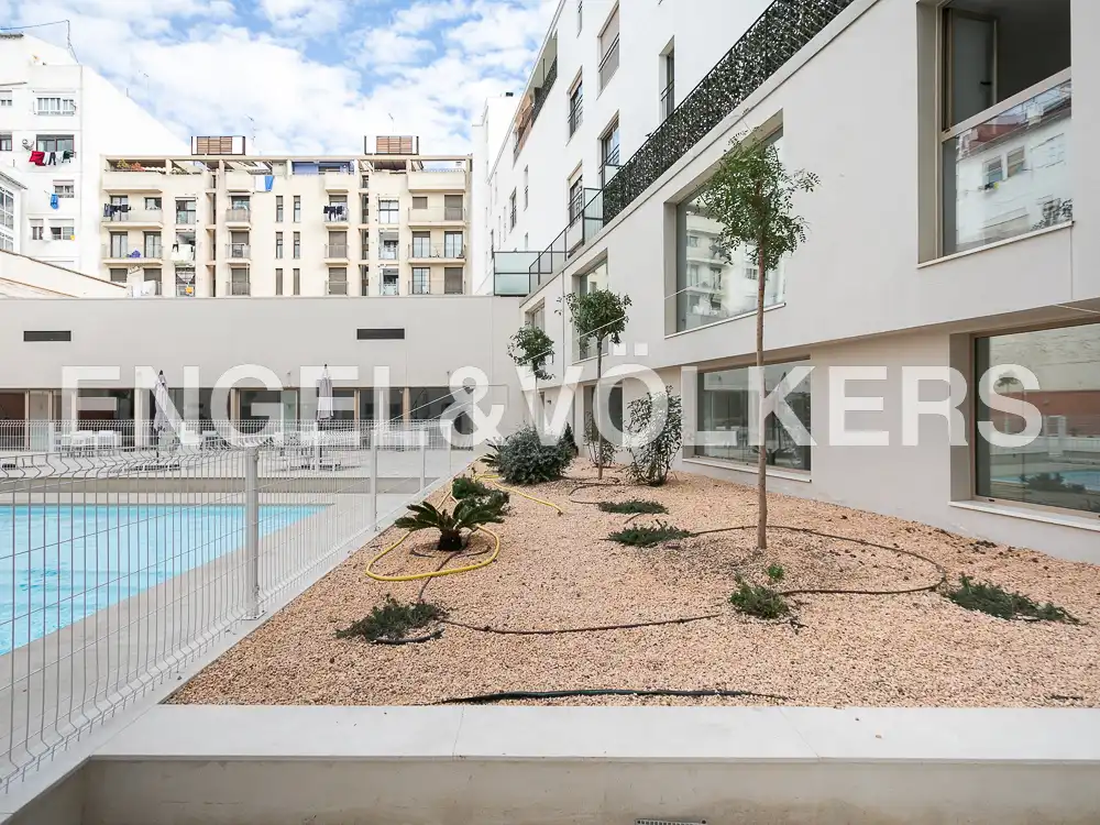 Terrace of Flat for sale in Valencia  with Air Conditioner, Heating and Storage room