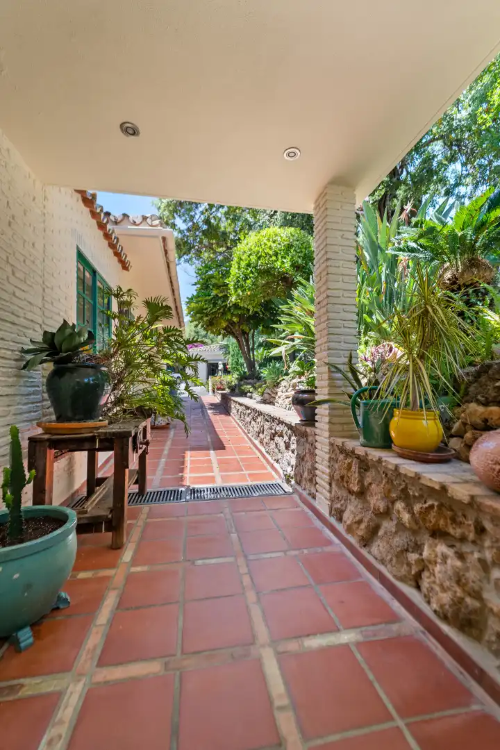 Terrassa de Casa o xalet en venda en Benalmádena amb Aire condicionat, Calefacció i Jardí privat