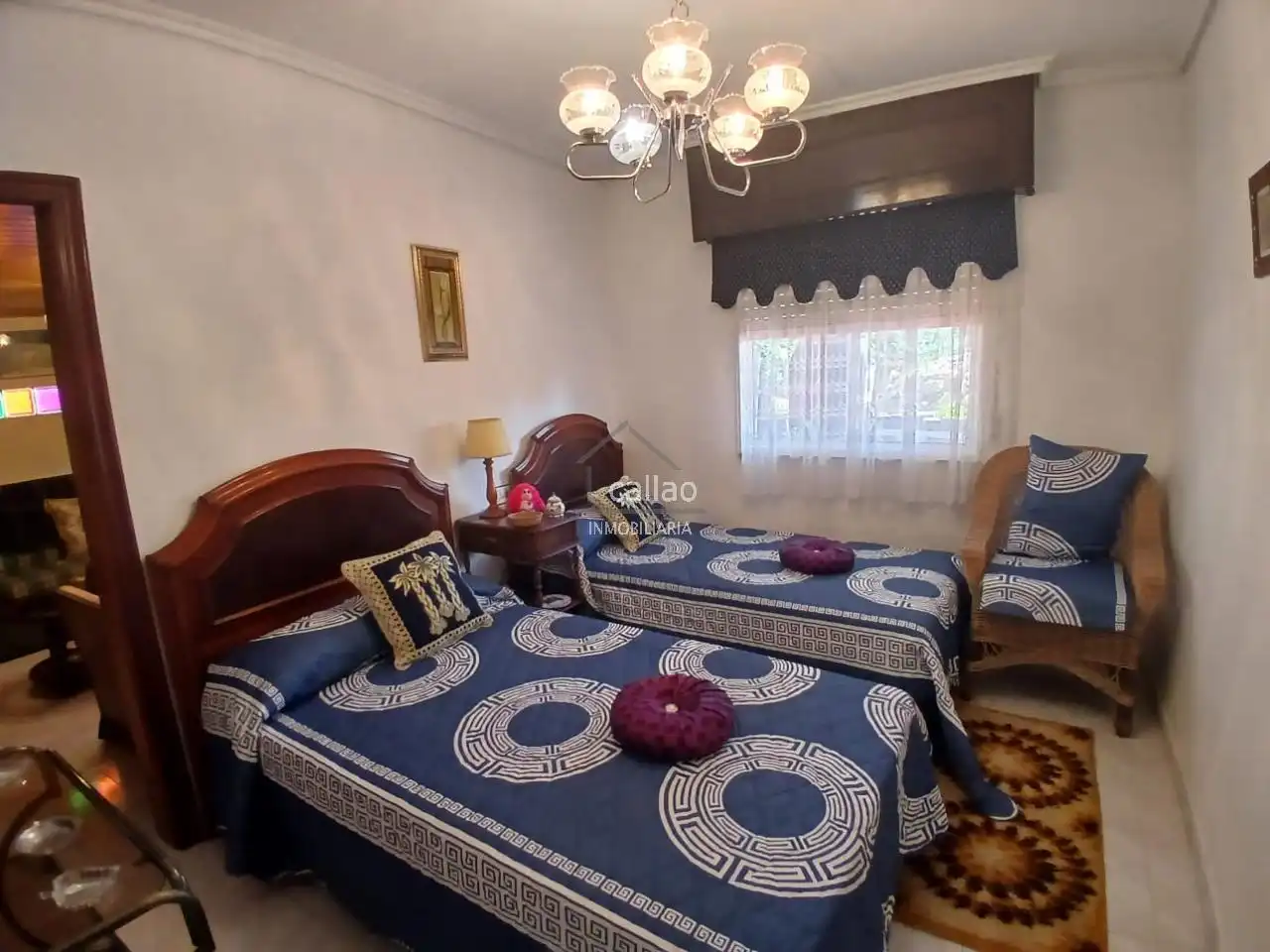 Dormitori de Casa o xalet en venda en San Sadurniño amb Jardí privat i Moblat
