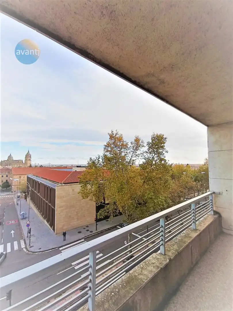 Terrace of Flat for rent in Salamanca  with Heating, Terrace and Furnished