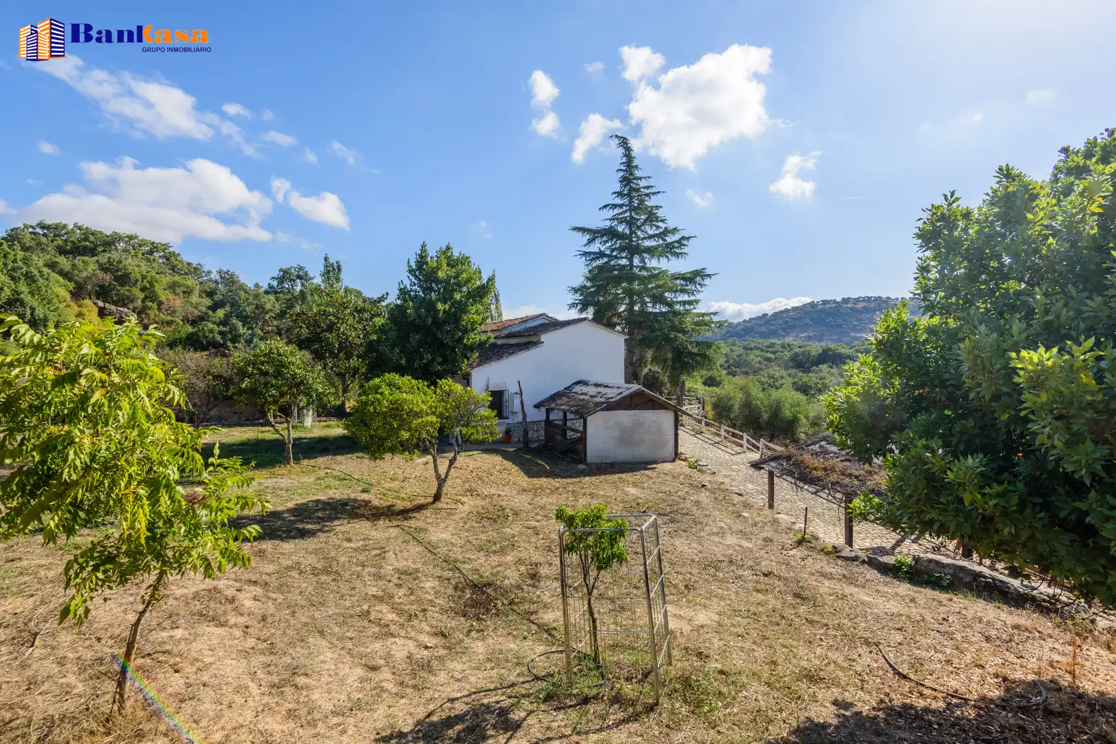 Jardí de Casa o xalet en venda en Cortes de la Frontera amb Calefacció, Jardí privat i Moblat