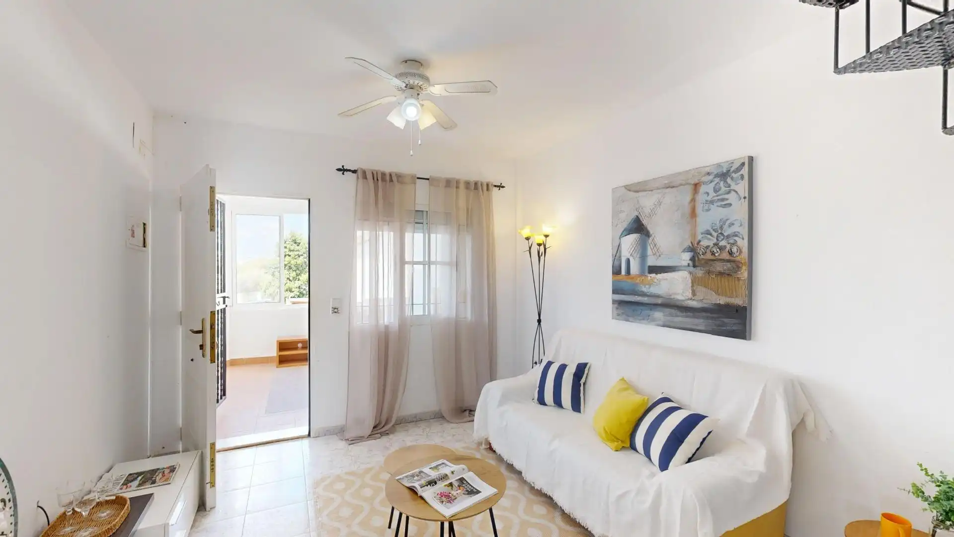 Sala de estar de Casa o chalet en venta en Orihuela con Terraza, Amueblado y Balcón