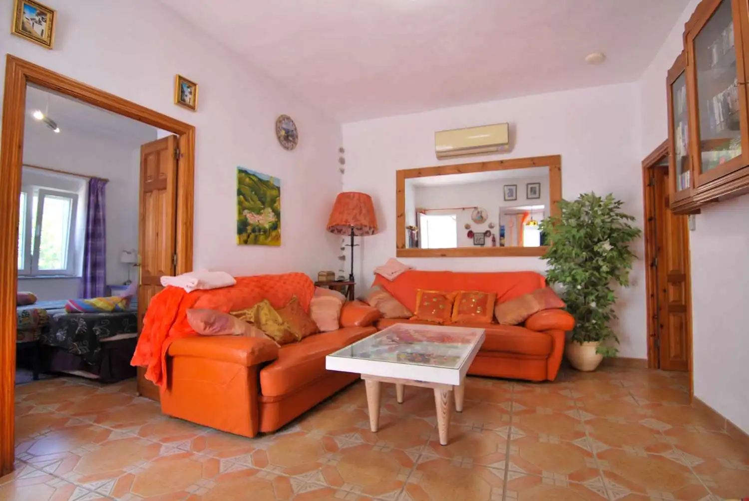 Living room of Country homes for sale in Vélez de Benaudalla  with Terrace, Storage room and Swimming Pool