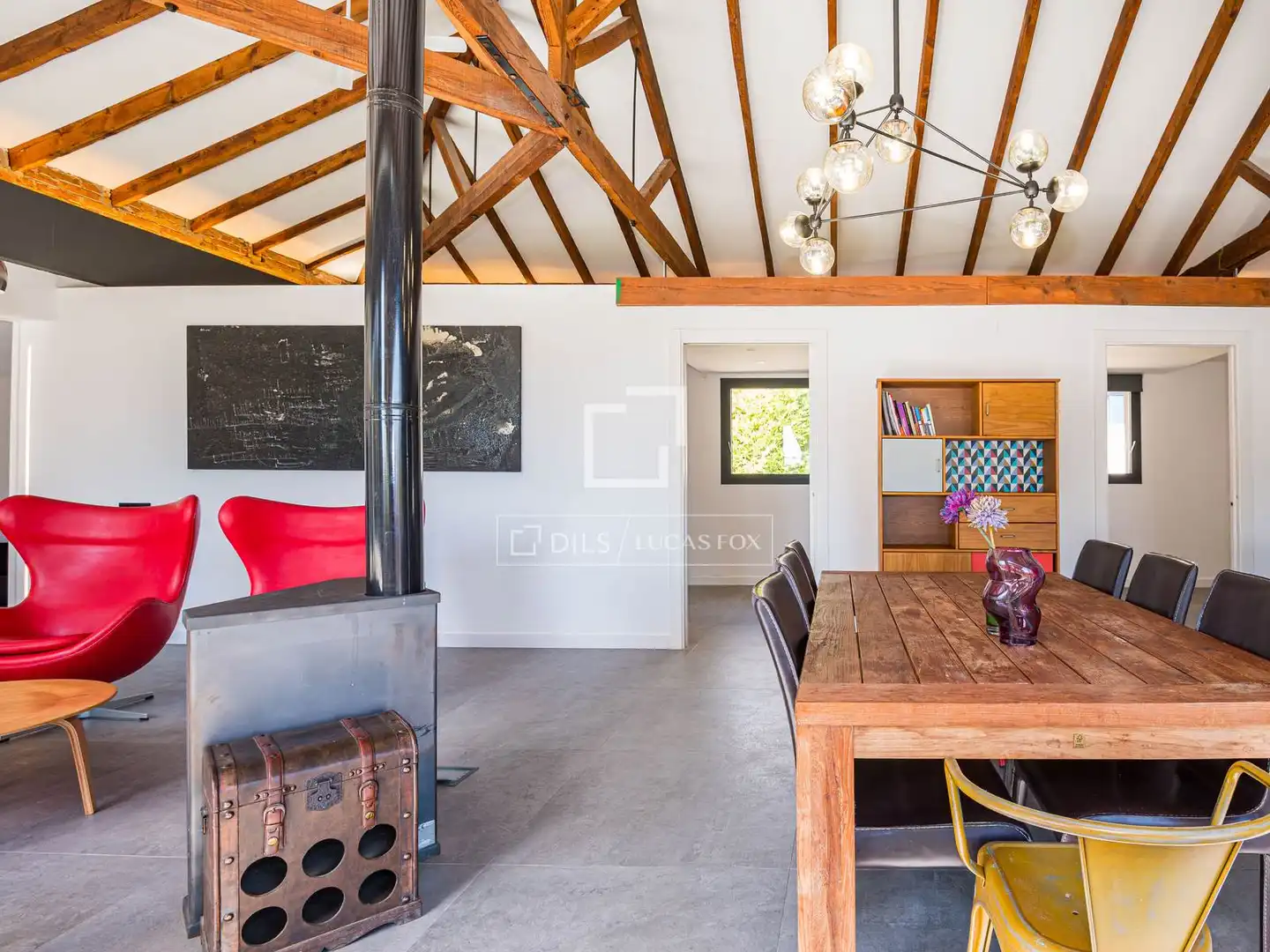 Sala d'estar de Casa o xalet en venda en Cerdanyola del Vallès amb Aire condicionat, Calefacció i Jardí privat