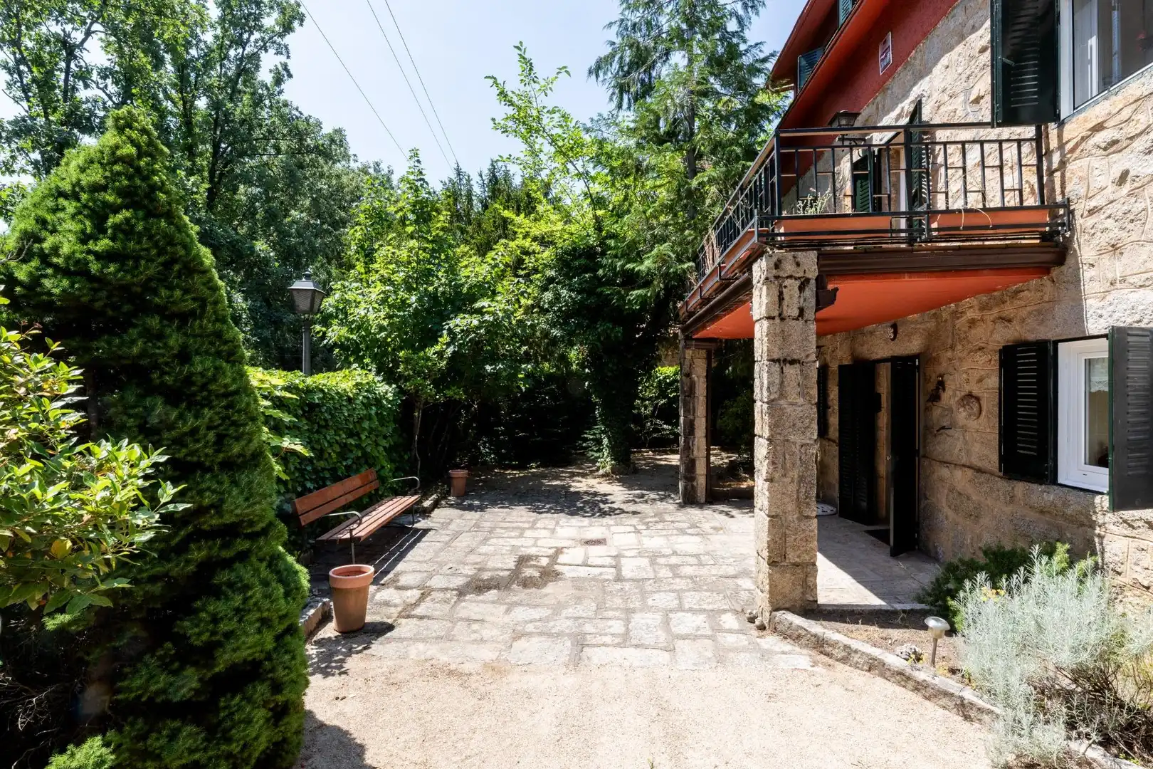 Terraza de Casa o chalet en venta en Navacerrada con Calefacción y Jardín privado