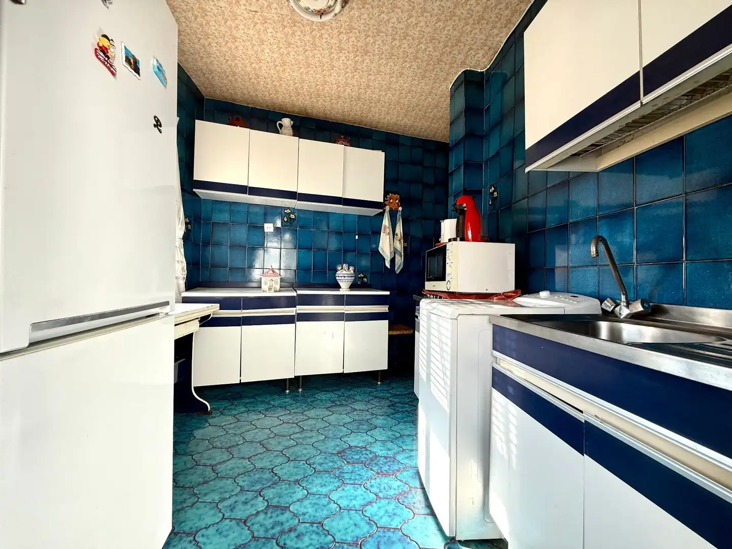 Küche von Wohnung zum Verkauf in Madrid mit Klimaanlage und Heizung