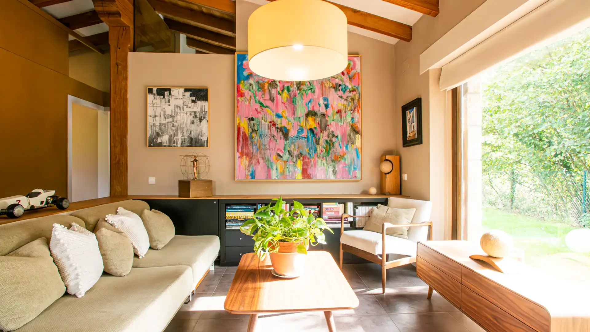 Sala de estar de Casa o chalet en venta en Villafufre con Jardín privado y Amueblado
