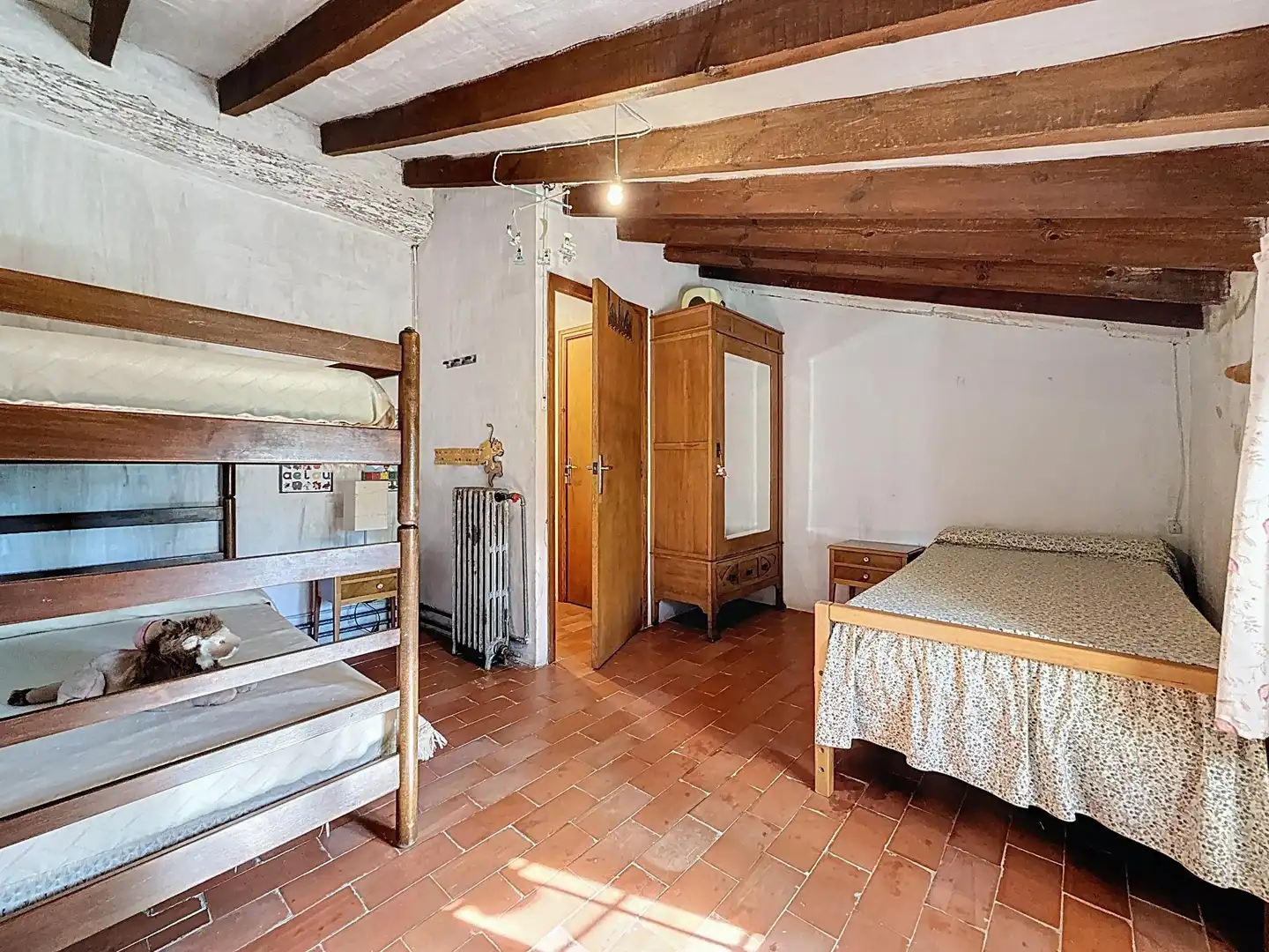 Habitación de Finca rústica en venta en Castalla con Jardín privado, Terraza y Piscina