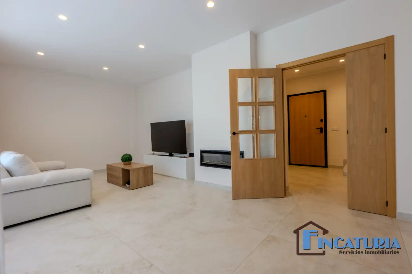 Sala d'estar de Casa o xalet en venda en Riba-roja de Túria amb Aire condicionat, Jardí privat i Terrassa